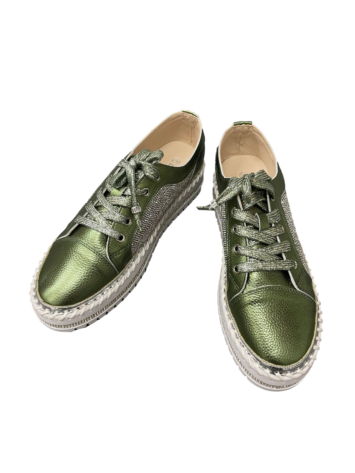 Gling Lace-up Leather Sneaker